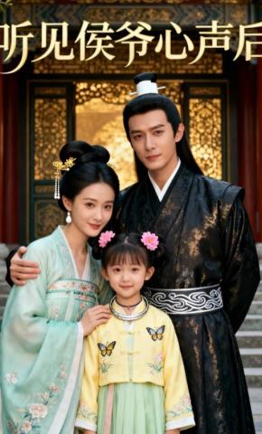 短剧《听见侯爷心声后》海报