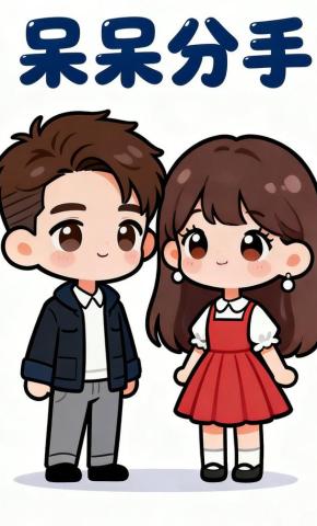 短剧《呆呆分手》海报