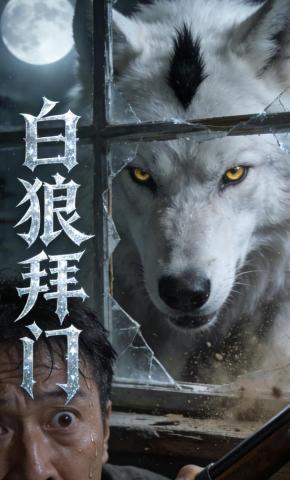 短剧《白狼拜门》海报