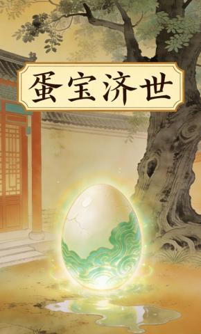 短剧《蛋宝济世》海报