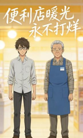 短剧《便利店暖光永不打烊》海报