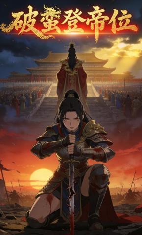 短剧《破蛮登帝位》海报