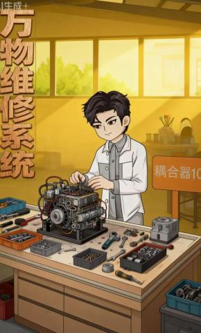 短剧《万物维修系统》海报