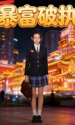 短剧《暴富破执》海报