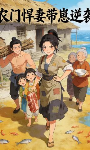 短剧《农门悍妻带崽逆袭》海报