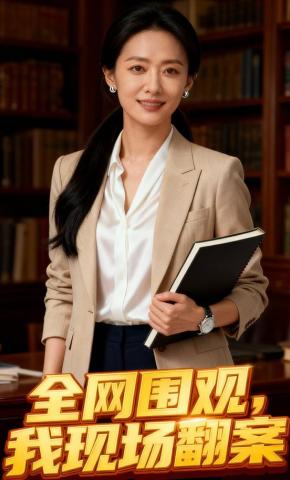 短剧《全网围观，我现场翻案》海报