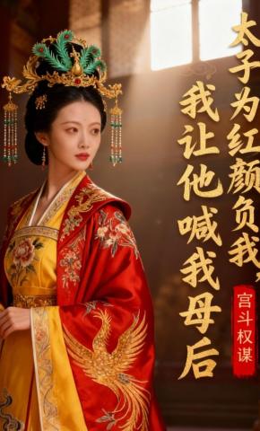 短剧《太子为红颜负我，我让他喊我母后》海报