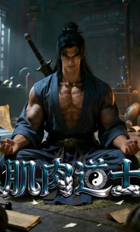 短剧《肌肉道士》海报