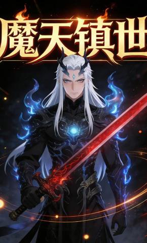 短剧《魔天镇世》海报