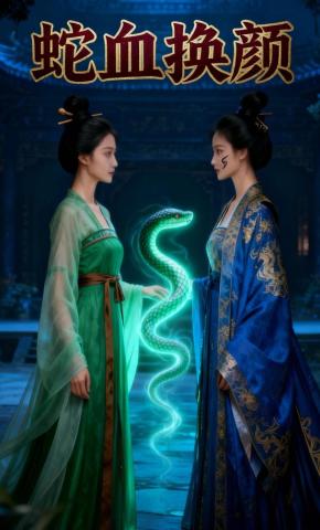 短剧《蛇血换颜》海报
