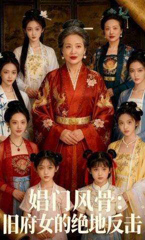 短剧《娼门风骨：旧府女的绝地反击》海报