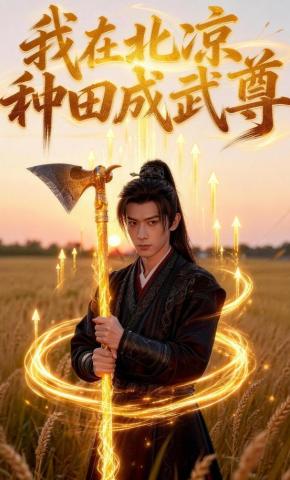 短剧《我在北凉种田成武尊》海报