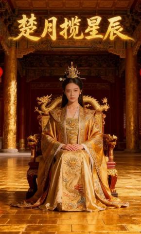 短剧《楚月揽星辰》海报