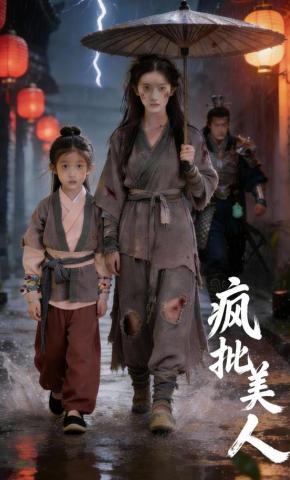 短剧《疯批美人》海报