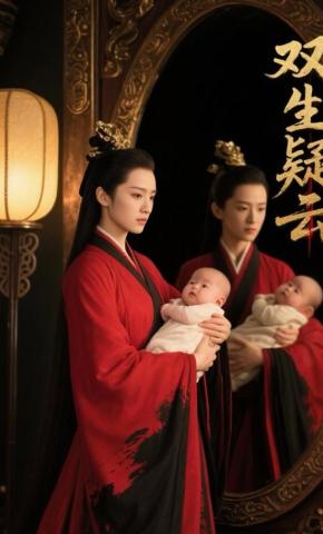 短剧《双生疑云》海报