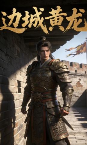 短剧《边城黄龙》海报