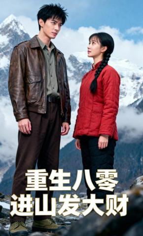 短剧《重生八零进山发大财》海报