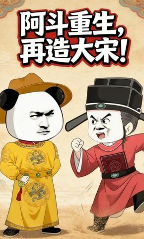 短剧《阿斗重生，再造大宋！》海报