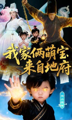 短剧《我家俩萌宝来自地府》海报