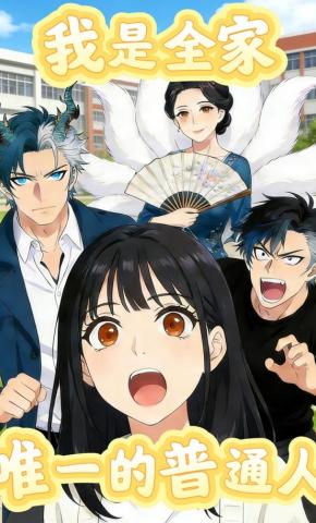短剧《我是全家唯一的普通人》海报