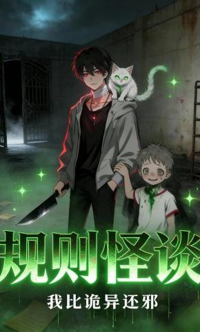 短剧《规则怪谈，我比诡异还邪》海报