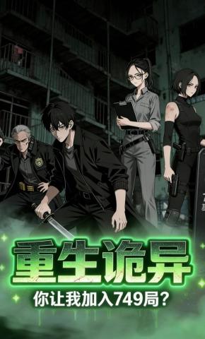 短剧《重生诡异，你让我加入749局》海报