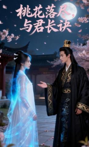 短剧《桃花落尽，与君长诀》海报