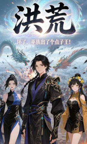 短剧《洪荒：坏了，巫族出了个点子王！》海报