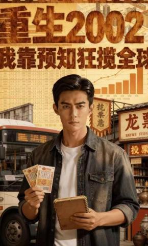 短剧《重生2002：我靠预知狂揽全球》海报