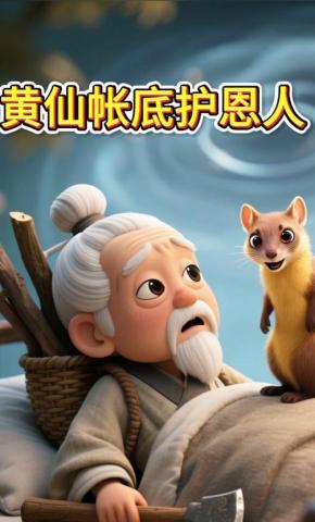 短剧《黄仙帐底护恩人》海报