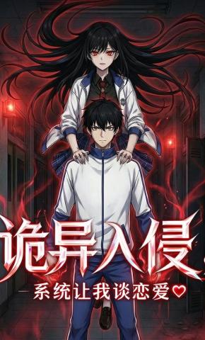 短剧《诡异入侵，系统让我谈恋爱》海报