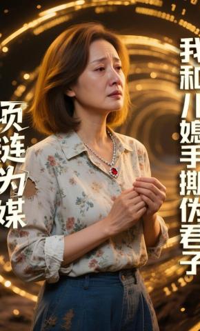 短剧《项链为媒，我和儿媳手撕伪君子》海报