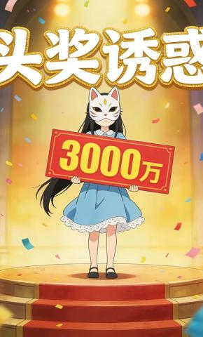 短剧《头奖诱惑》海报