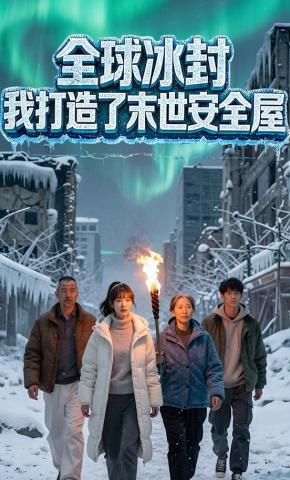 短剧《全球冰封，我打造了末世安全屋》海报