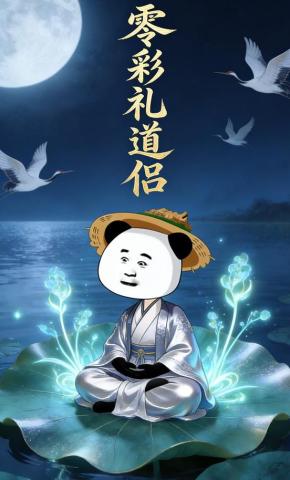 短剧《零彩礼道侣》海报