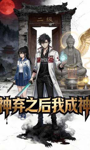 短剧《神弃之后我成神》海报