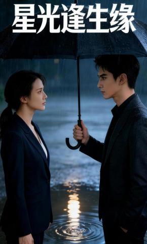 短剧《星光逢生缘》海报