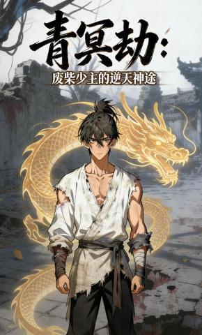 短剧《青冥劫：废柴少主的逆天神途》海报