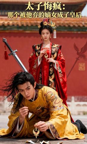 短剧《太子悔疯：那个被他弃的嫡女成了皇后》海报