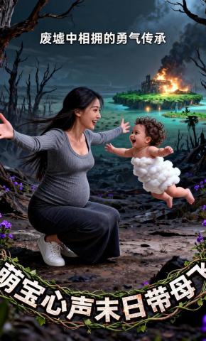 短剧《萌宝心声末日带母飞》海报