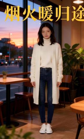 短剧《烟火暖归途》海报