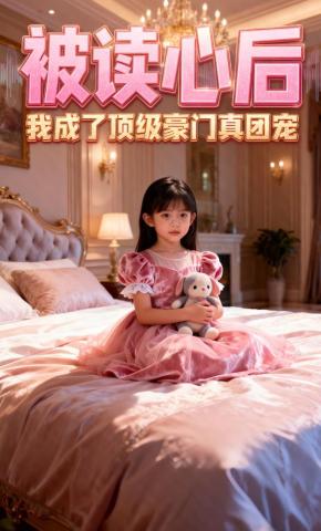 短剧《被读心后，我成了顶级豪门真团宠》海报
