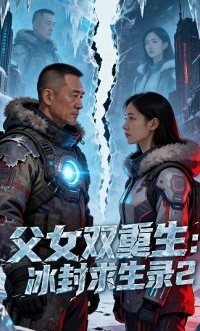 短剧《父女双重生：冰封求生录2》海报