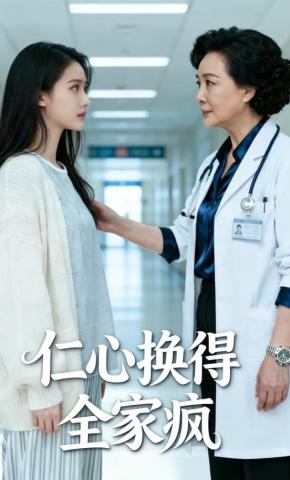 短剧《仁心换得全家疯》海报