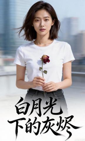 短剧《白月光下的灰烬》海报