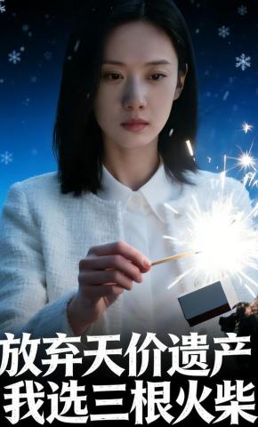 短剧《放弃天价遗产，我选三根火柴》海报