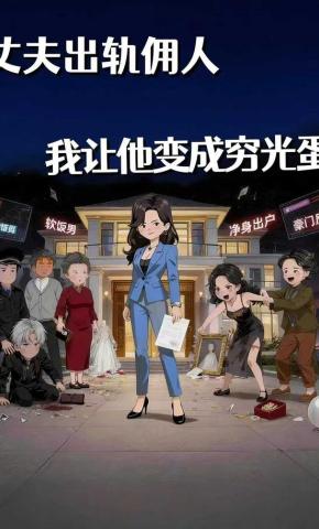 短剧《丈夫出轨佣人，我让他变成穷光蛋》海报