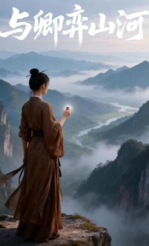 短剧《与卿弈山河》海报