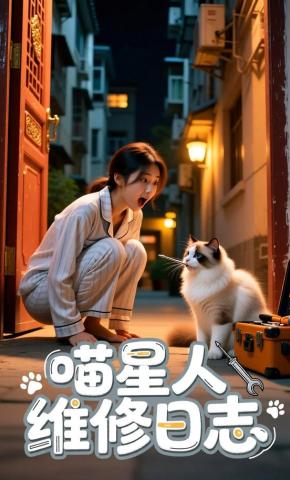 短剧《喵星人维修日志》海报