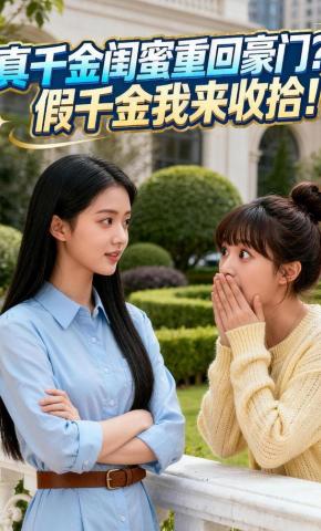 短剧《闺蜜重回豪门？假千金我来收拾！》海报